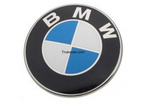 Pack de 2 emblemas de bmw de 82mm o de 82mm y 74mm