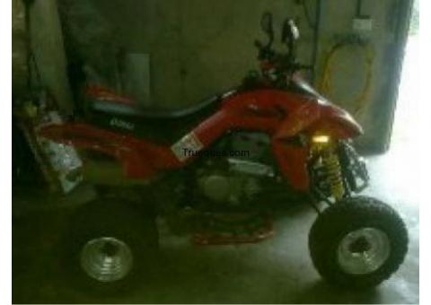 Quad 450cc con menos de 300km por superdink en buen estado