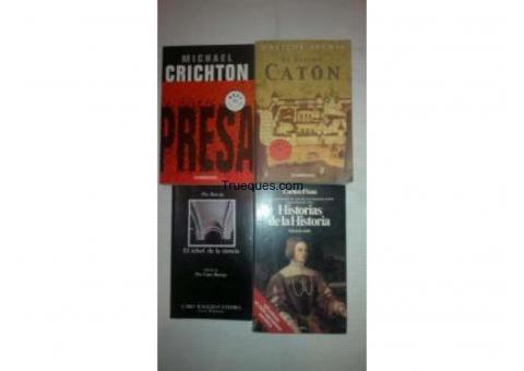 Lote 4 libros de literatura