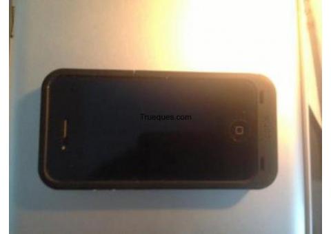 Iphone 4 liberado + estuche/bateria mophie