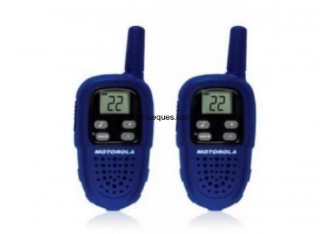 Radios walkie talkies motorola talkabout 16 km- importados