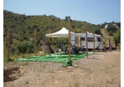 Terreno rustico en malaga por autocaravana