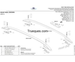 Barras de techo para peugeot 3008 - 2/2