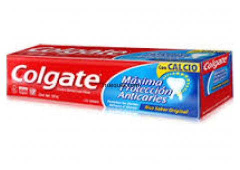 Ofrezco pasta dental colgate