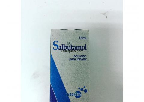 Salbutamol solucion para inhalar y azitromicina