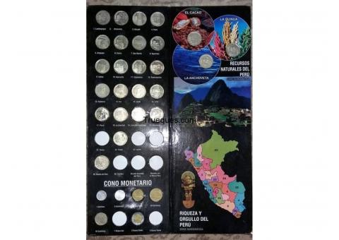 Coleccion de monedas: riquezas y orgullos del peru