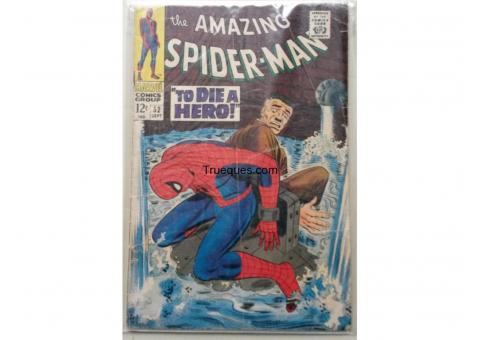 Comic coleccionable amazing spiderman vol. 1 no. 52 1967