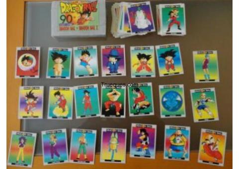 Cromos dragon ball y dragon ball z