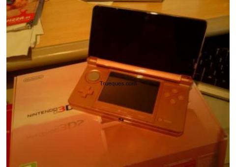 Consola nintendo 3ds rosa