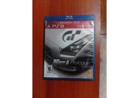 Juego de ps3 gran turismo 5 o socom 4 por el pes 2013