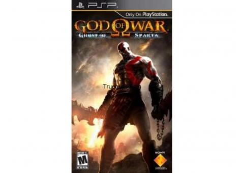 Juego god of war: ghost of sparta psp