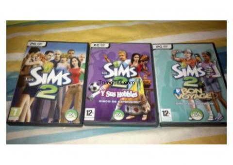 Los sims 2 + 2 exansiones para pc