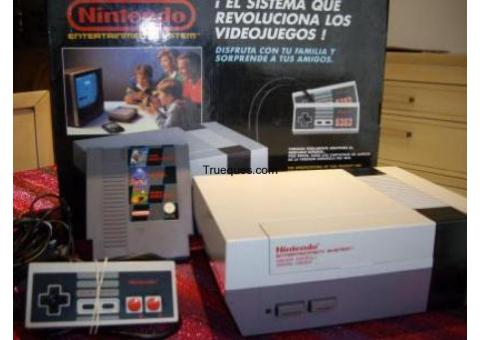 Nintendo nes, como nueva, con todo.