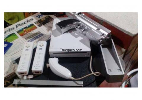 Nintendo wii con accesorios