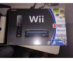 Nintendo wii sport negro original +accesorios+caja y manuales - 1/1