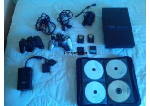 Playstation 2 pirata + 40 juegos + accesorios