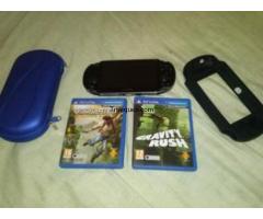 Ps vita wifi + juegos + accesorios - 1/1