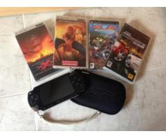 Psp + funda + juegos + peliculas - 1/1