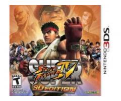 Quiero cambiar un juego nintendo3ds super street fighter - 1/1