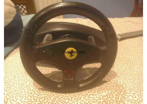 Volante ferrari gt experience racing wheel para ps3 y pc