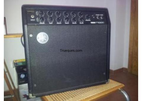 Cambio amplificador yamaha t100c combo 100w