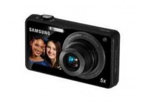 Cambio camara samsung digital doble pantalla 14mp memoria sd 4 gb exelente estado