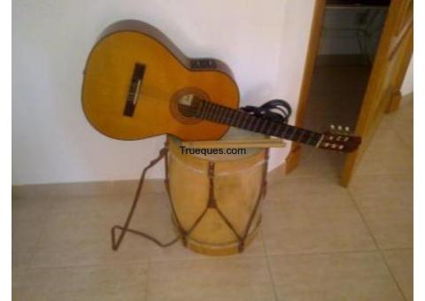 Guitarra y bombo argentino