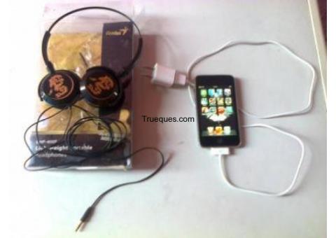 Ipod 2g 16gb mas auriculares genius por tlf