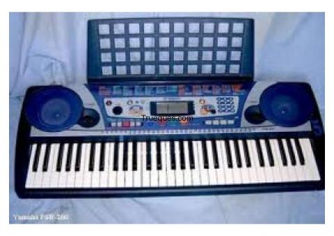 Organeta yamaha psr 260 excelente estado