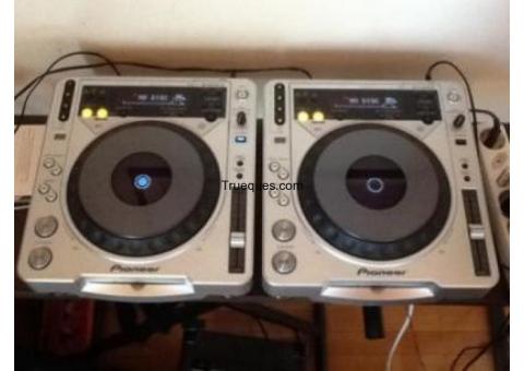 Pareja de pioneer cdj 800