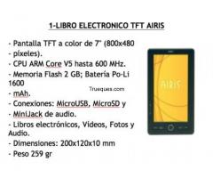 Libro electrónico tft airis - 1/1