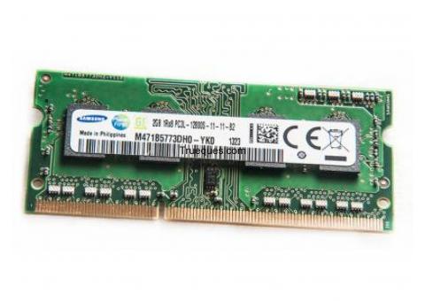 Memoria ram 2 gb (1 x 2gb) ddr3 1rx8 pc3l 12800s 11 -11 -b2 - 204 pin