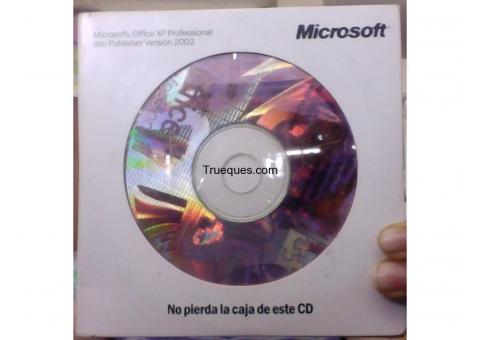 Microsoft office xp professional con publisher versión 2002