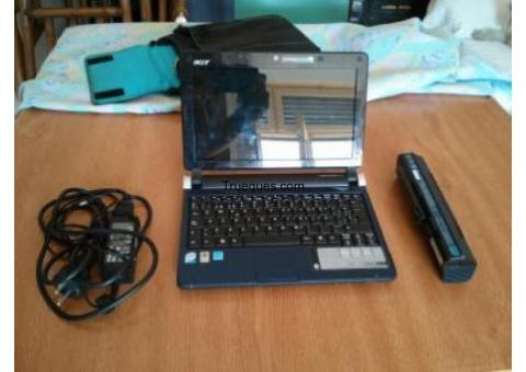 Netbook acer aspire 10 pulgadas + batería de 8-9 horas