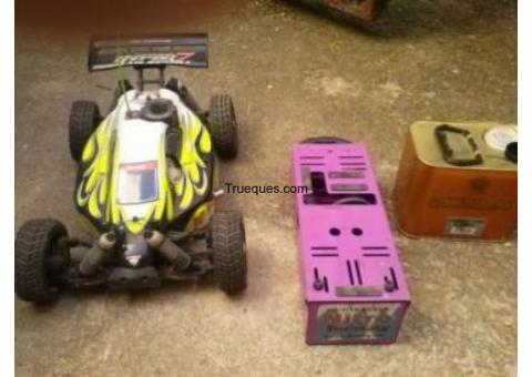 Se cambia coche rc hypper 7.5 por ipad