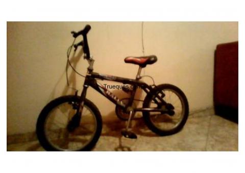 Bicicleta para niño corss bmx hago trueque por tecnologia smarphone,tablets,camaras,etc...