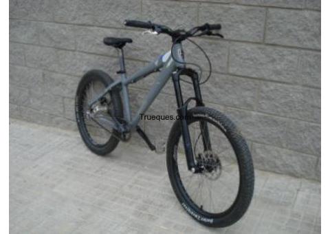 Cambio bici de dirt jump