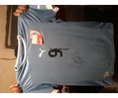 Camiseta de la seleccion original firmada por suárez x computadora - 1/1