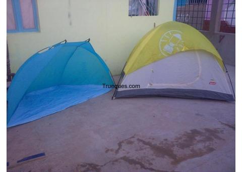 Carpa y toldo armable