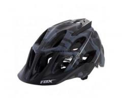 casco ciclismo fox, colores disponibles: gris y azul (camuflado) - 1/1