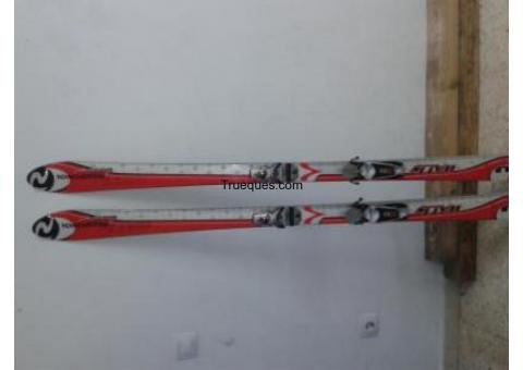 Esquís rossignol 170cm, carvin