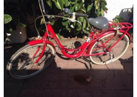 Hermosa bicicleta de paseo oxford