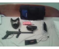 Marcadora paintball+casco profesional+ bolas +bombona c02 + maletin - 1/1