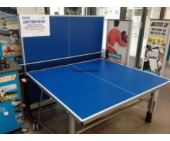 Mesa de ping-pong azul celeste artengo. poco usado