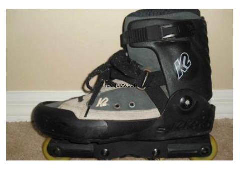 Patines extremo k2 negros con manual