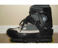 Patines extremo k2 negros con manual