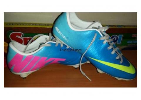 Zapatos de futbol nike mercurial