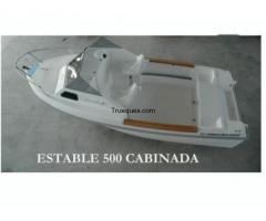 Barco marca estable cabinada 5 metros - 1/1