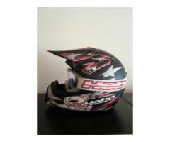 Cambio casco hebo con gafas,pantalon no fear,camiseta no fear y peto acervis - 1/1