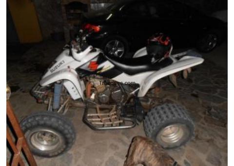 Cambio quat ltz 400 año 2005 poco usada por alquiler de casa en malaga por 1año